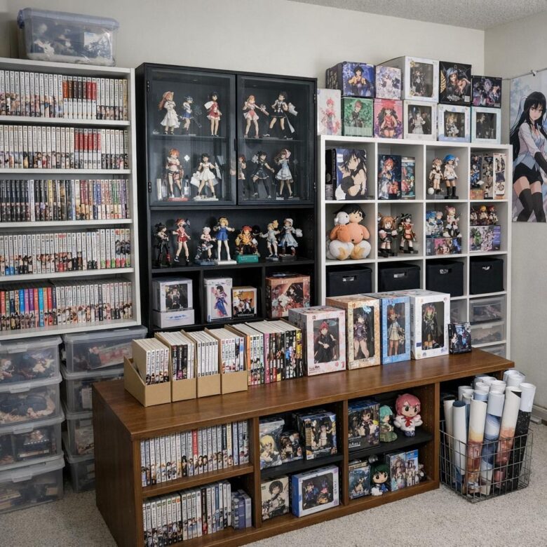 Best Storage Ideas for Manga, Figures, Posters, and Anime Merch